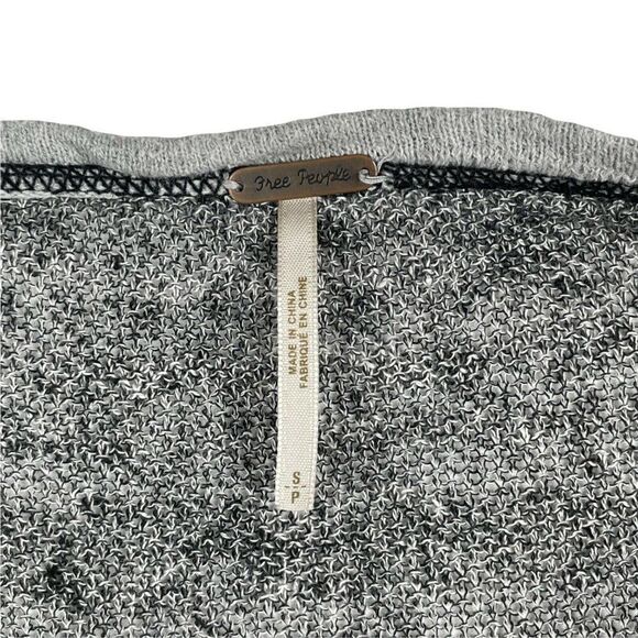 Free People Lace Inset Colorblock Pullover Sweater - Picture 5 of 7